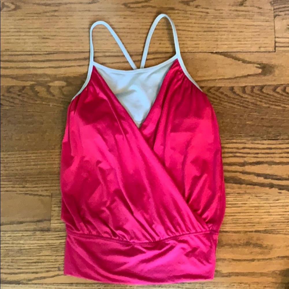 Athletic Tank with attached Sports Bra
